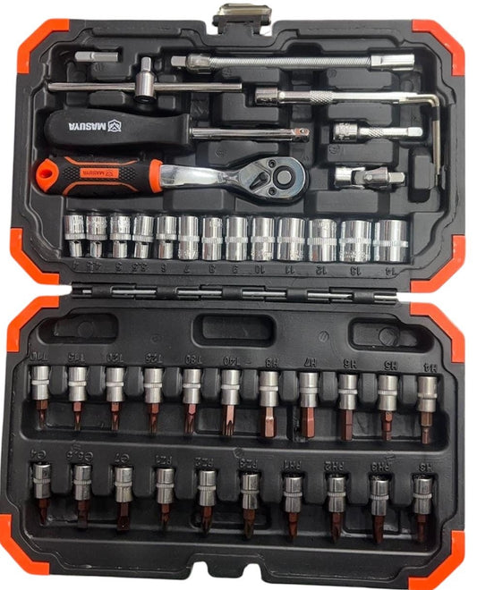 Caja de Llaves Tubo 46 Piezas